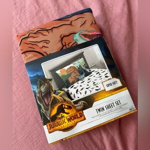 Twin Sheet Set jurassic World